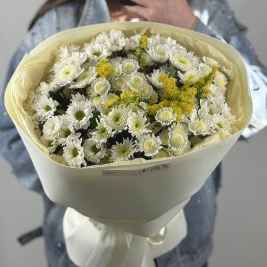 Букет с ромашками