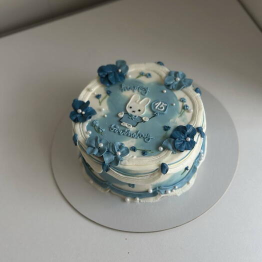 Детский торт 1 кг на день рождения девочки или мальчика «Китти»