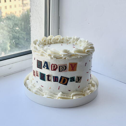 Торт 1,5 кг Happy Birthday