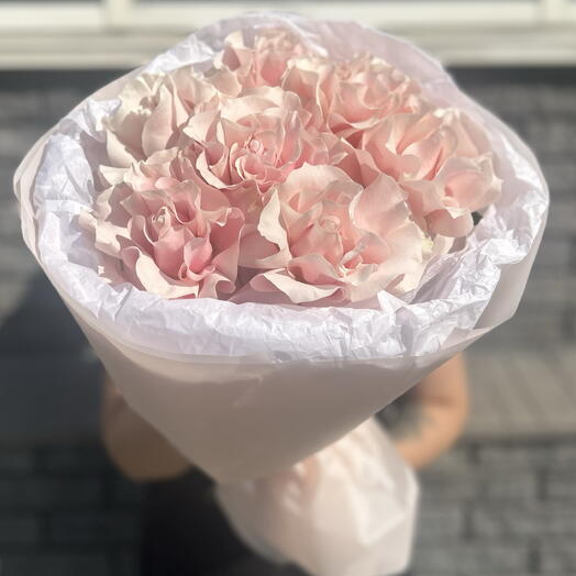 Французская мечта букет из розовых французских роз 💕