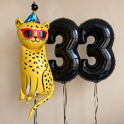 🐆 Шары «Дикие 33»