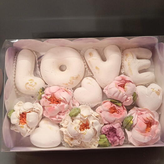 Коробка с зефиром LOVE