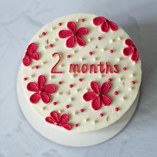 Нежный бенто-тортик на «2 месяца»