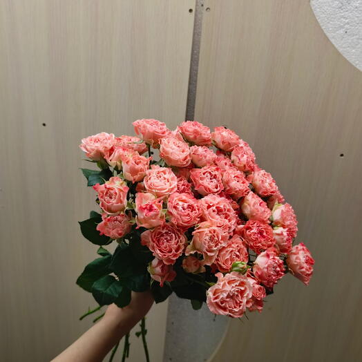 11 кустовых роз