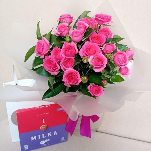 Pink 🩷 with Milka I LOVE YOU