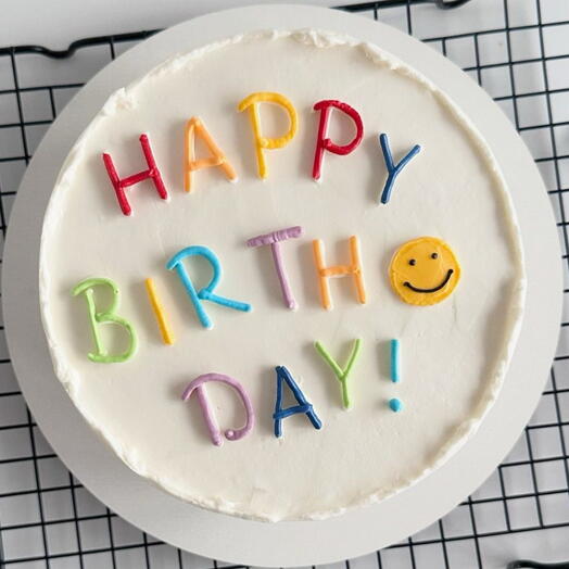 Торт Happy birthday