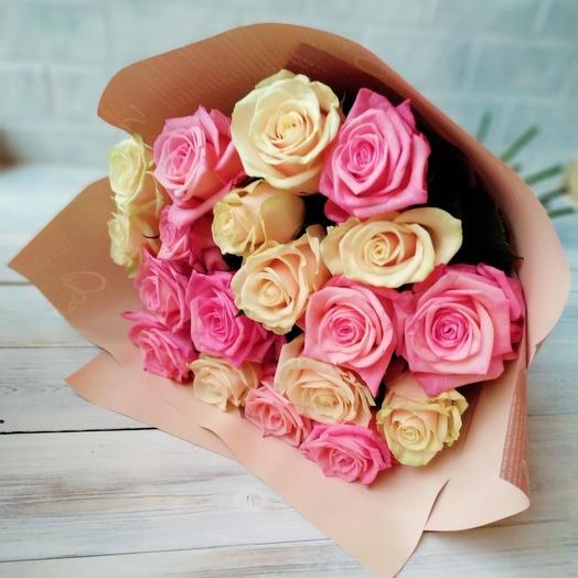 19 rosas en la elaboración de la mezcla