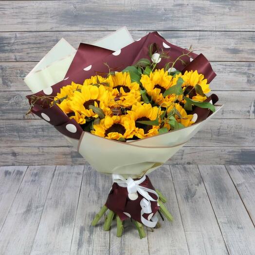Ramo de girasoles