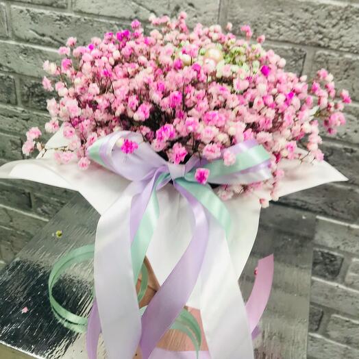 Цветы в коробке