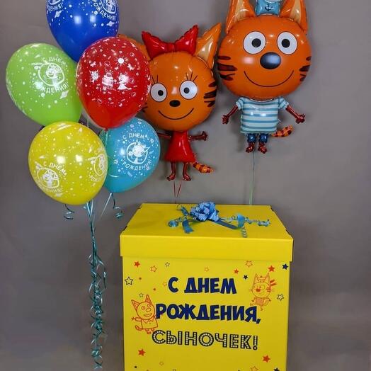 Коробка "котики"