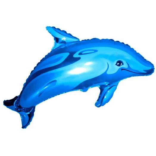 Bola de delfín azul