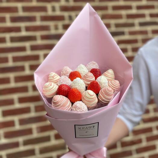 Promoción Ramo de fresas en chocolate