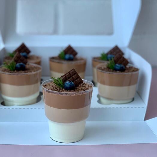 Trifle "tres chocolates"