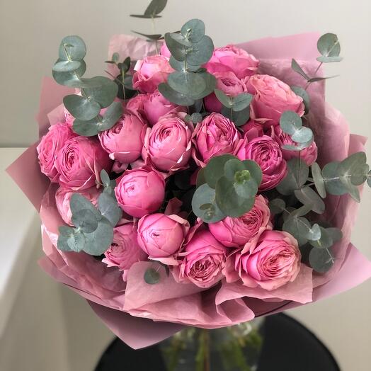 Rosas peonías