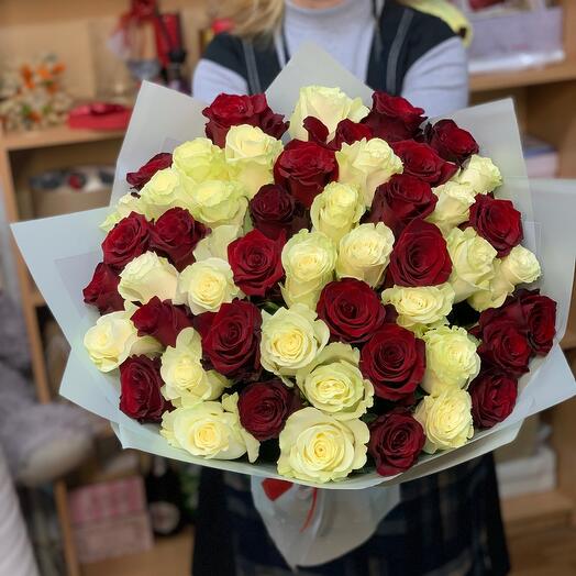 Букет из 51 розы Эквадор
