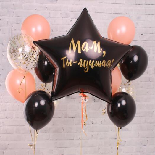 Set "Mom, you're the best"