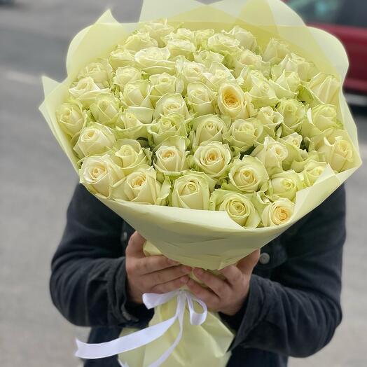 Ramo de 51 rosas Blancas