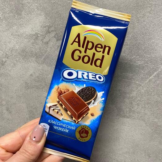 Молочный шоколад «Alpen Gold