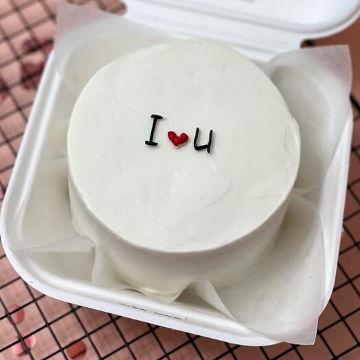 Bento Cake I love you