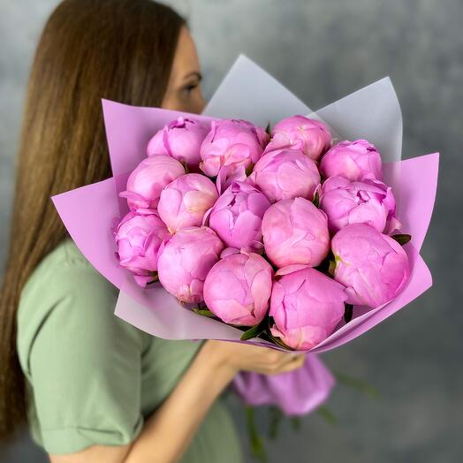 Bouquet of Peonies 15pcs Megaflowers