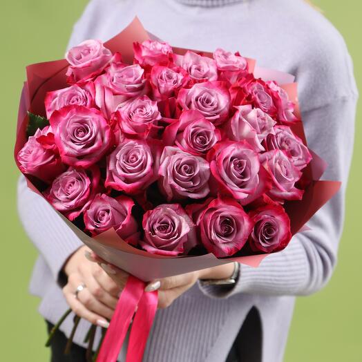 АКЦИЯ! Букет премиальных роз 25 шт, Цветы и подарки в Домодедово ...