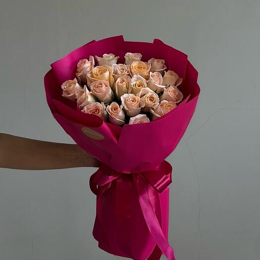 Букет из 21 роз 50 см (10.87)
