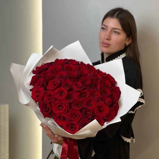 51 красная Роза 🌹🥰