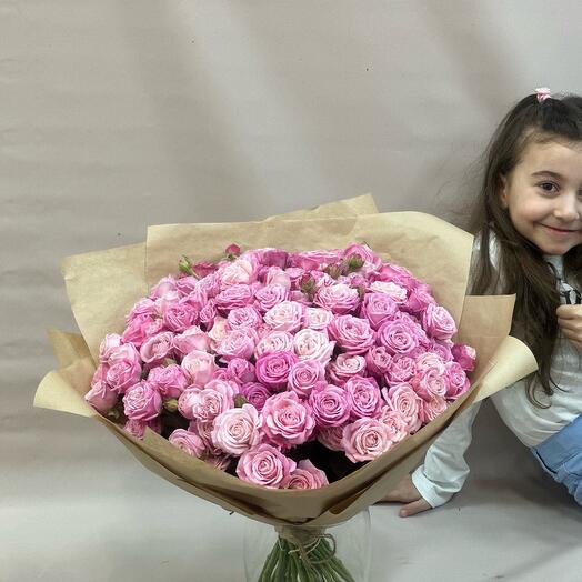 Роза куставая пионавдная