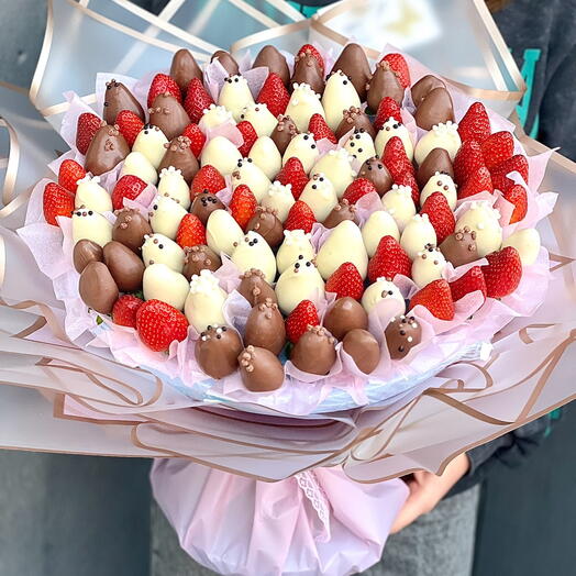 101 клубника в шоколаде