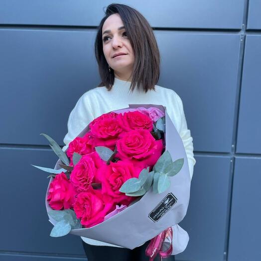 Bouquet of French roses