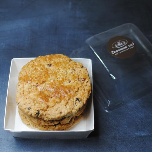 Galletas de avena con pasas (4 piezas)