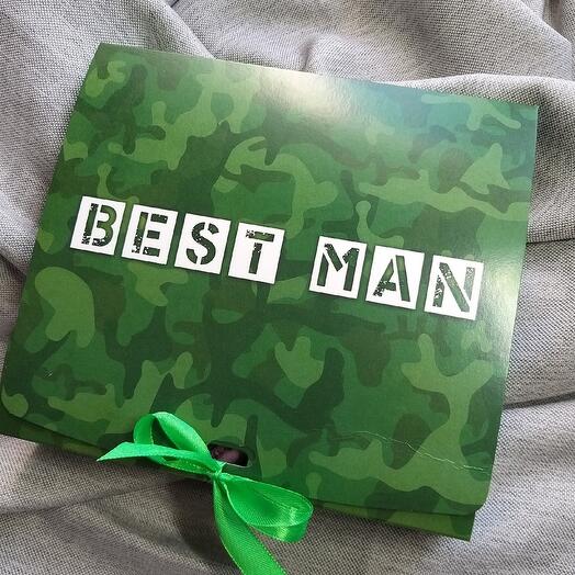 Набор макарун Best man ассорти 23шт