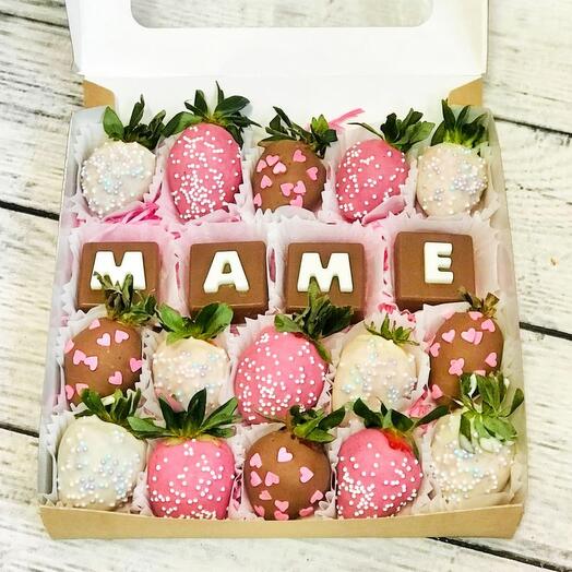 Клубника в шоколаде маме