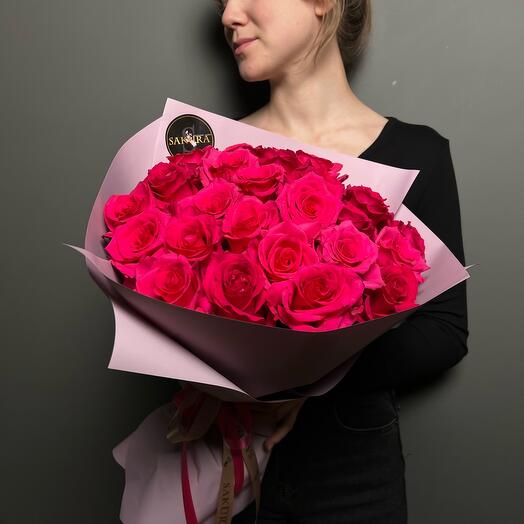 Bouquet "AMANECER CARMESÍ"