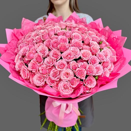 Букет из кустовых роз ВАУ-эффект🌺