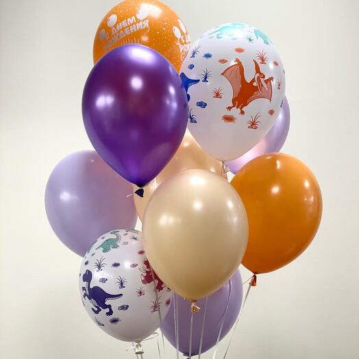 Набор шаров Дино 🦕