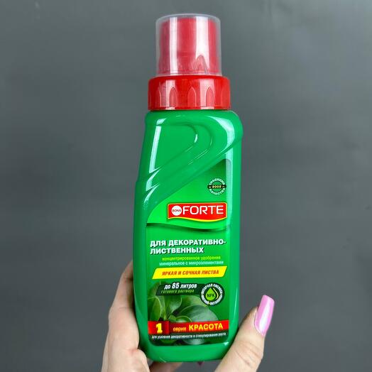 Удобрение минеральное с микроэлементами для декоративно-лиственных