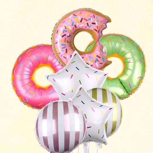 Donuts balloons 11 pieces