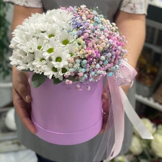 Цветы в коробке