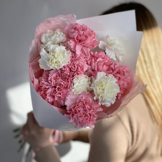 Букет нежных диантусов