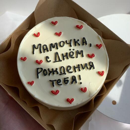 Бенто торт для мамы на день рождения