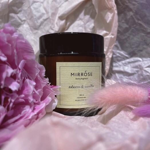 Аромасвеча MIRROSE tabacco vanilla