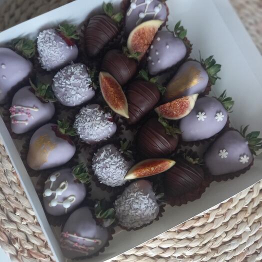 Truskawki w czekoladzie Shok