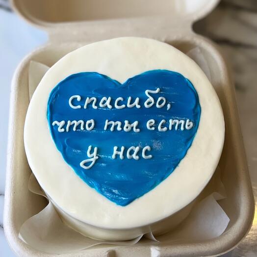 Бенто торт Спасибо что ты есть