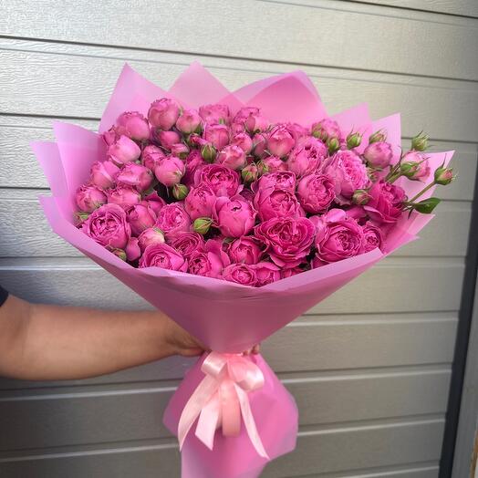 Bouquet of peony rose