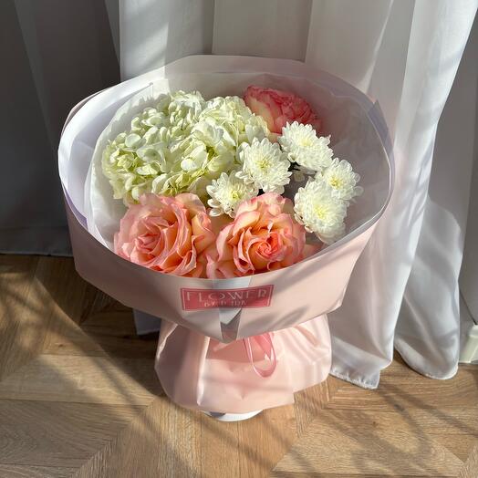 Нежный воздушный  букет