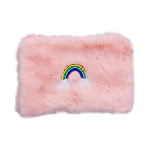 Кошелек Plush Rainbow розовый