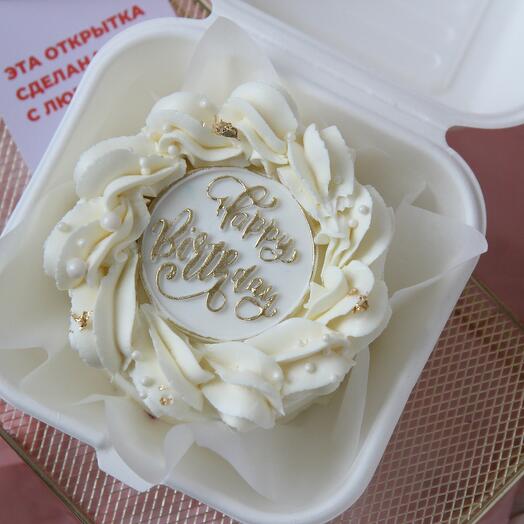 Бенто торт Хэппи бездей ламбет happy на день рождения сестре другу маме подруге