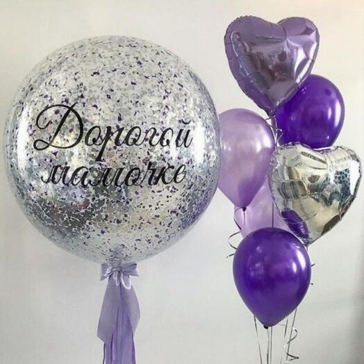 Шары для девушки Блеск