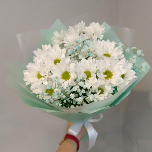Букет из хризантем - ромашек